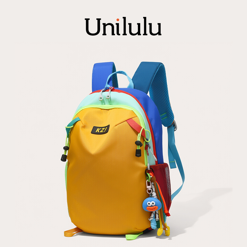 Unilulu Lightweight Outdoor Hiking and Mountaineering Backpack for Men and Women 26 New Color-Blocking Dopamine Travel Backpack