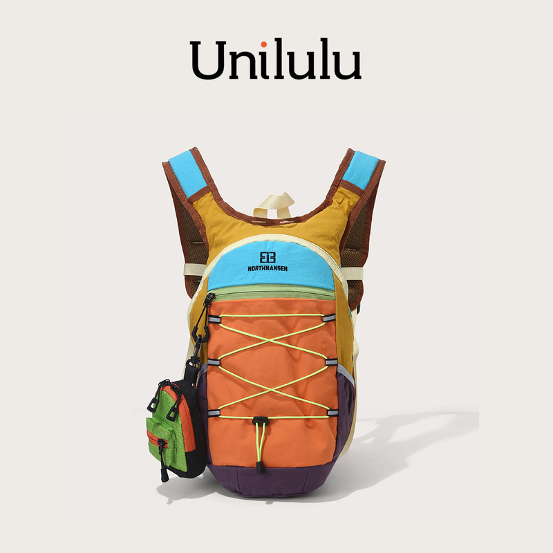 Unilulu Dopamine Lightweight Backpack Mountaineering Hiking Large-Capacity Backpack Short-Distance Travel Student School Bag Unilulu Dopamine Lightweight Backpack Mountaineering Hiking Large-Capacity Backpack Short-Distance Travel Student School Bag