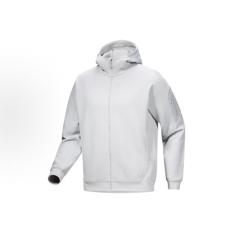 Arcteryx Olera Embroidered Logo Windproof Breathable Waffle Zipper Hooded Jacket