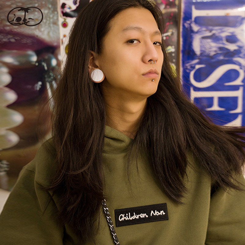 ChildrenNan Boys Original Pure Logo Hat Hat Loose Current Long Sleeve Wears Popularity