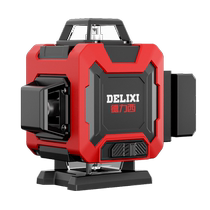 Delixi infrared level meter high-precision strong light thin line outdoor green light 12-line laser automatic leveling water meter