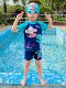Children's swimsuit boys summer Ultraman split swimsuit bottoms 2026 new boys seaside quick-drying sun protection swimsuit