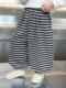 Boys' Pants Spring and Autumn 2026 New Stylish Children's Striped Pants Boys' Spring Loose Casual Lantern Long Pants