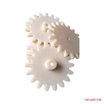 Customized reinforced cylindrical nylon gear oil self-lubricating PA6 plastic sprocket MC901 low noise spur gear