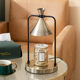 American-Style Aromatherapy Wax Melting Lamp, Retro Timer Table Lamp, Bedroom Bedside Lamp, Melting Candle Lamp, Iron Art Fragrance Lamp