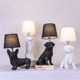 Italian puppy table lamp Nordic cute animal cartoon living room bedroom bedside lamp ornaments children's room decorative lamp