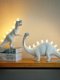Dinosaur Table Lamp, Bedroom Bedside Lamp, Animal Decorative Lamp, Living Room Children's Room Night Light, Model Room Decoration, Atmosphere Lamp