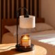 Retro Wax Melting Lamp, Timed Flameless Aromatherapy Lamp, Bedroom Chinese-Style Table Lamp, Diffuser, Candle Melting Lamp, Adjustable Atmosphere Night Light