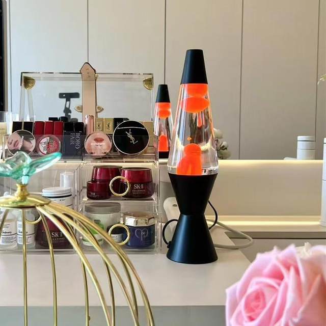 Magma Floating Lamp Volcanic Lava Lamp Lava Lamp Bedside Table Lamp Desktop Atmosphere Night Light Jellyfish Wax Lamp