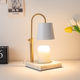 Adjustable Aromatherapy Wax Melting Lamp, Timed Candle Melting Lamp, Flameless Fragrance Table Lamp, Marble American Retro Candle Melting Lamp