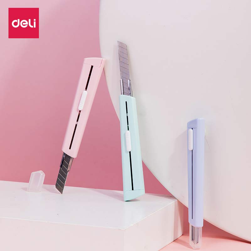 Mini-knife Mini-handed knife cut wallpaper knife cut out the box cardboard stationery supplies students with cute knife