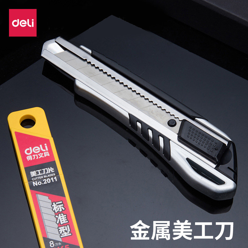 Able Metal Beauty Knife Stainless Steel Wallpaper Cut Paper Knife Electrician Knife Blade Cut heavy Large Number