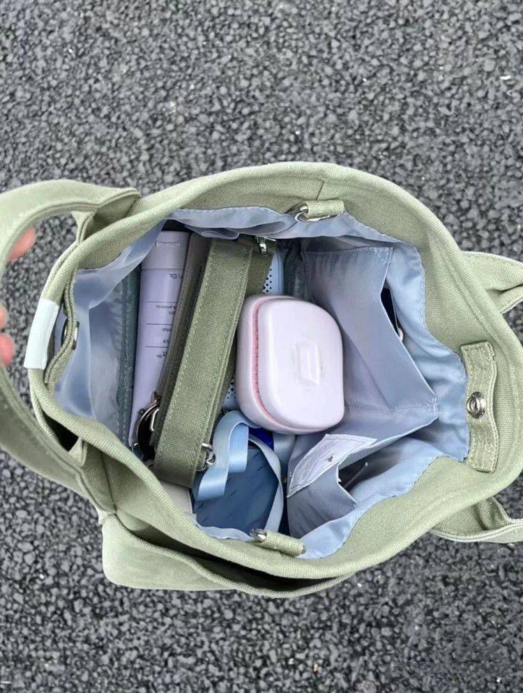 Мода холст kangol versatile large capacity canvas bag handbag tote bag OTHER