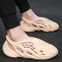 Womens cool Roman ins sandals new beach shoes mens spring and summer slippers holes mens coconut shoes super popular