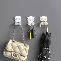 Power Plug Free Punch Hook minimalist Nordic Creative Kitchen Bedroom Plug Holder robust adhesive Stick Hook