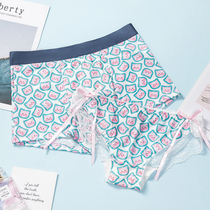 2-pack couple underwear sex cute passion sexy large size mens and womens underwear couple pair lace suit