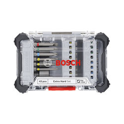 Bosch Household Multifunctional Hand Tools 12/66/108/111 Piece Set Hardware Tool Box Pliers Bit
