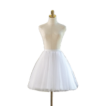 50cm bustle Lolita boneless daily micro canopy 4-layer mesh short COS tutu skirt base petticoat