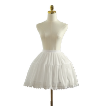 40cm skirt support lolita fishbone support micro violence short lolita adjustable daily COS chiffon petticoat A-line