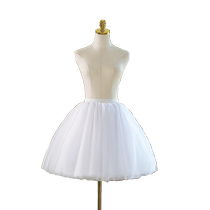 50cm bustle short style slightly violent 8-layer mesh Lolita Lolita COS tutu skirt A-line white