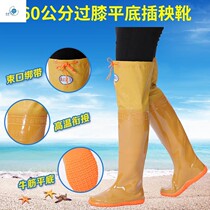 Water shoes mens rain shoes short boots High-help fishing water boots rain boots mens rubber boots light rubber shoes short tube Four Seasons Spring and Autumn New