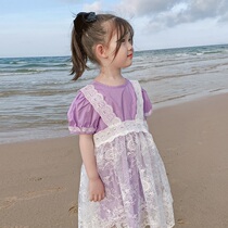 Childrens dress 2022 Summer New Girl Dress Childrens Summer Dress Girl - Baby Princess Dress