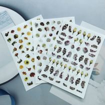 DIY Japanese Synchronized Thin Translucent Adhesive Manicure Stickers New Delicate Flower Series Fourteen
