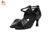 213 черный атлас 7,5 см