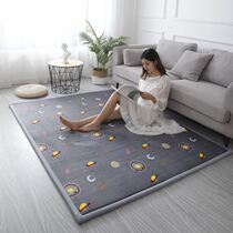 Ground Mat Bedroom Sleeping Balcony Soft Carpet Ultra Thick Baby Anti-Fall Thickening Non-slip Direct Sleeping Ground Bedroom Full