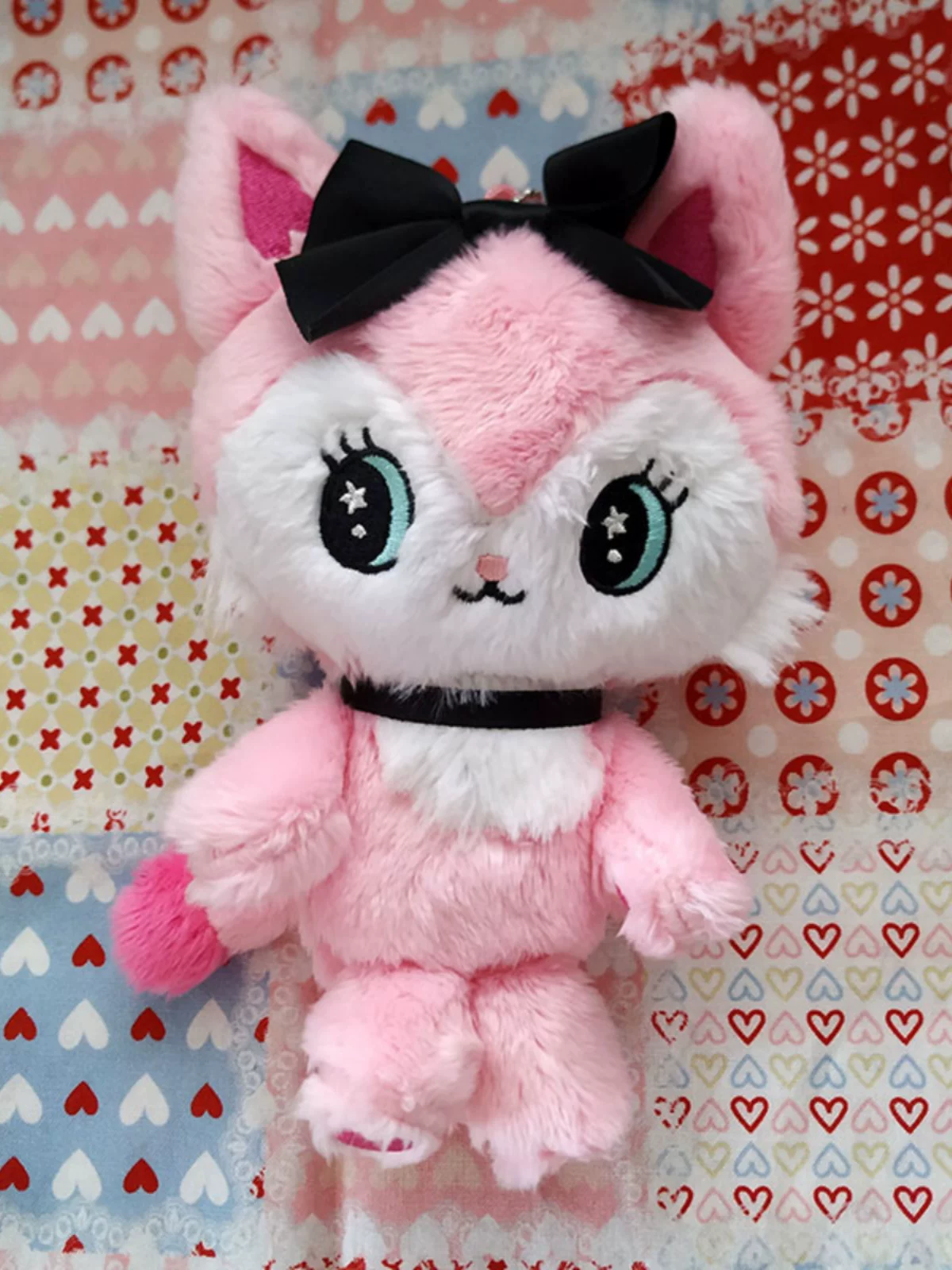 In stock, daily orders, rhythm cats, color cat five-person group beatcats, plush doll pendants, 5 styles