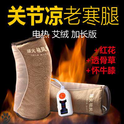 Eivet electric heating kneecap Agrass hot compress bag knee warm physiotherapeutic instrument male and female joint conditioning