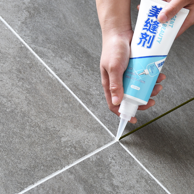 Self-adhesive kitchen bathroom powder room wall floor tile beauty seam caulking caulk refurbishment decorative stickers wall stickers
