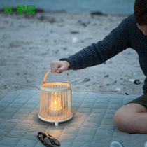 Outdoor solar charging garden lights lawn lights garden villa sales department homestay lawn lights outdoor cage lights