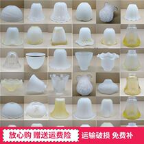 Lampshade shell cover without lamp European Chandelier Restaurant lamp Glass universal lamp accessories Material Daquan diy