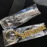 Sup Supan Mi 18ss Block Logo Robcain Robs Diamond Caychain Trending Accessories Diy Ожерелье