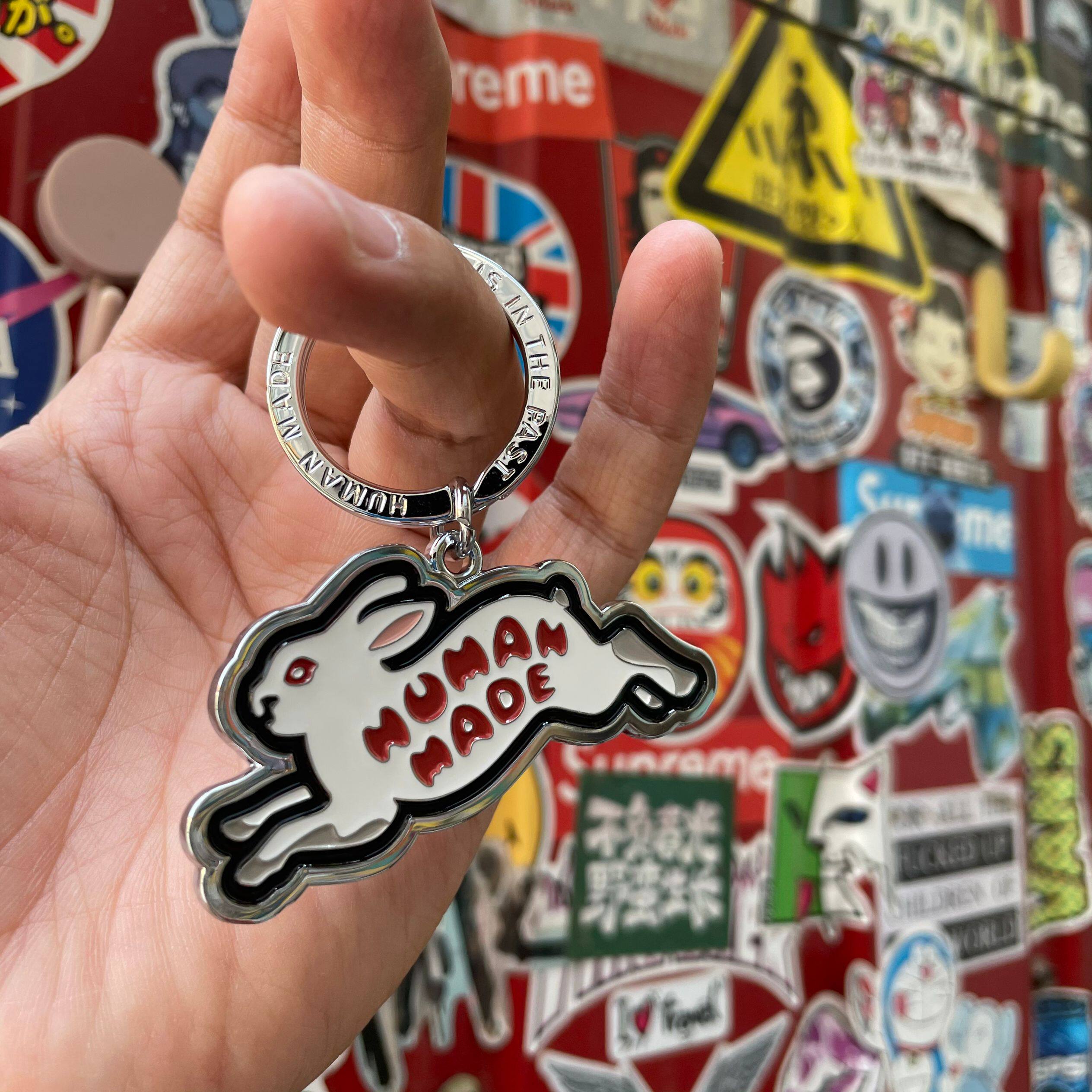 ? Trendy brand stars in the zoo! human made animal keychain 