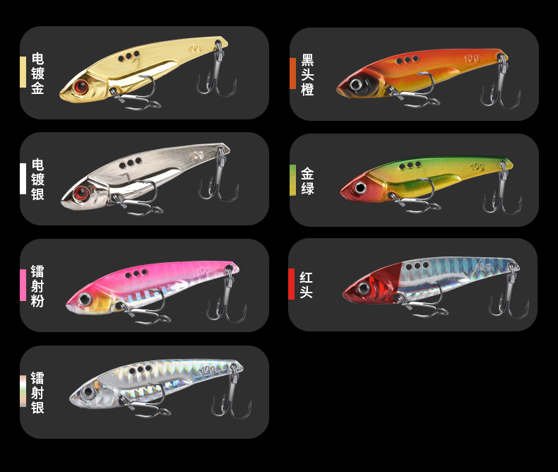 Metal Blade Baits Fishing Lures Spinner Baits Bass Lake Trout Fresh Water Fishing Lure Fresh Water Fishing Lure