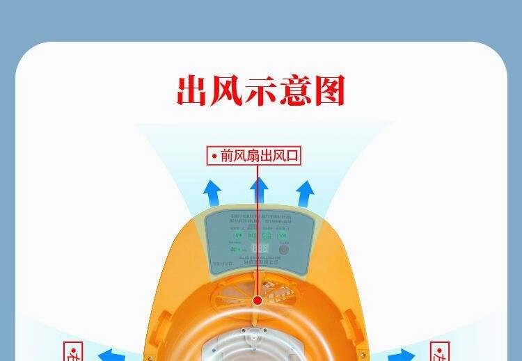 Фанаты Cap 带风扇安全帽太阳能内置空调制冷工地双充电夏降温蓝牙头盔