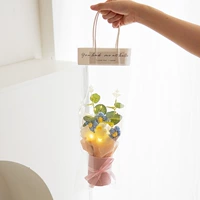 [Готовый продукт] Синий букет - бесплатная сумочка + световая полоска