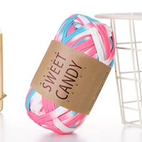 65 Красный и белый синий цветок