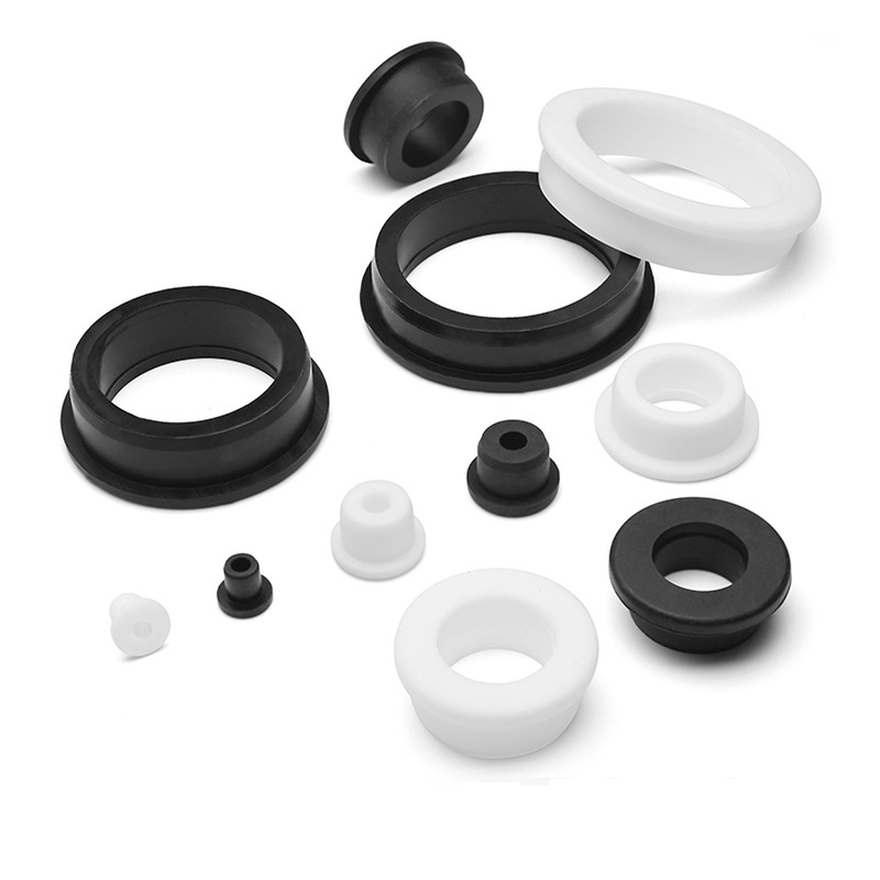 Snap-On Hole Plug, Concave-Convex Soft Rubber Step Cover, Elastic Through-Hole Cable Channel, Silicone Support Ring for Convenient Collision Prevention Snap-On Hole Plug, Concave-Convex Soft Rubber Step Cover, Elastic Through-Hole Cable Channel, Silicone Support Ring for Convenient Collision Prevention