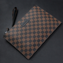 2022 new handbags Male genuine leather Handbags Bag Letter Enveloping Mens Handbags Mens Bag Mens Bag Boomer Card Wallet