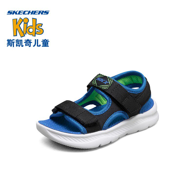 Skechers Skechers children's shoes summer new boys' trend hit color casual summer sandals children's beach sandals