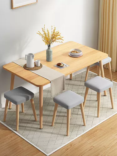 Обеденный стол современный минималистский 2021 новый высокий светлый роскошный роскошный высокий уровень сети красный современный современный роскошный одномерный малый квартира двойные люди