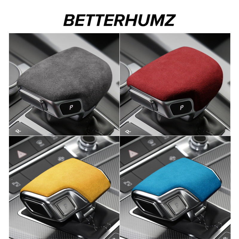 Alcantara Audi gear set a4l a6l q5l q7 a5 gear set flip fur gear set modification