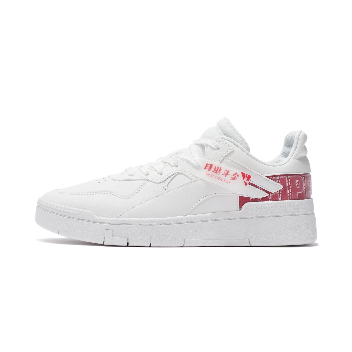 Li Ningri Jindoujin casual shoes men's shoes Tiger Year Weiwu SUPERWAVE board shoes low-top sneakers AGCS007