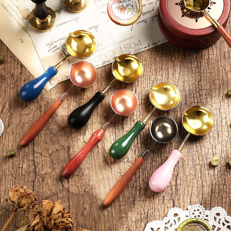 Fire Paint Angzhang Spoon Fire Paint Seal Seal Tool Fire Paint Stove Special Amount Spoon Fire Lacquer Accessories