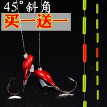 Japan imports towards the sky hook Seven Star Drift Group Traditional Fishing Hook High Sensitive Fish Wire Hook Suit Wild Fishing Crucian