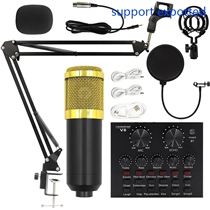 Bm800 condenser microphone V8 sound card computer recordin