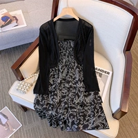 Платье, кардиган, комплект